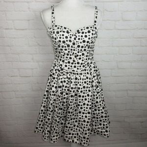 Ark & Co. Animal Print Fit and Flare Dress